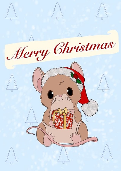 Merry Christmas from Mouse Claus created by Dream Doodles