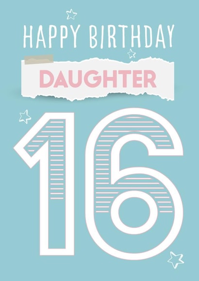 Happy Birthday Daughter 16 created by Betty Kitten