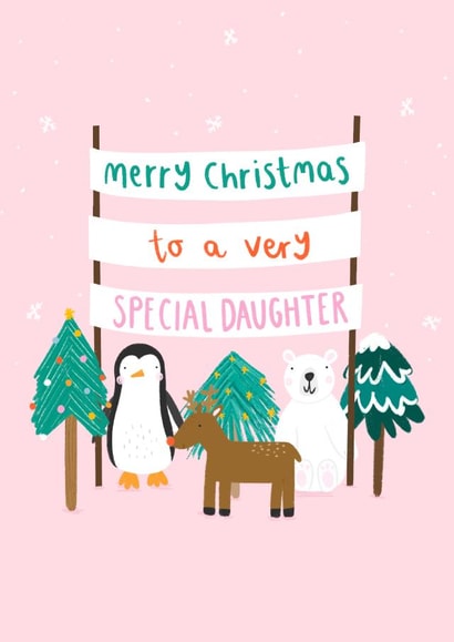 Special Daughter Christmas Scene created by Charley Muttitt