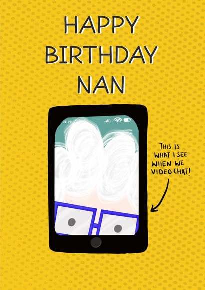 You can’t use your phone but we still love you - Happy Birthday Nan created by LittleTalesByGem