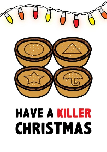 Squid Game Christmas Card created by Shutterjunkie