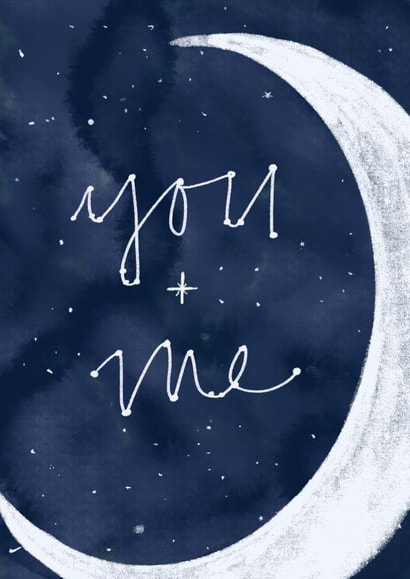 You + me in the stars created by The Potato Diary