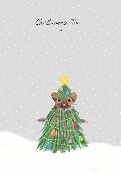 Christ-mouse tree created by LAURA TRUBY DESIGNS