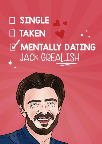 Mentally Dating Jack Grealish created by Lucy Rose Party