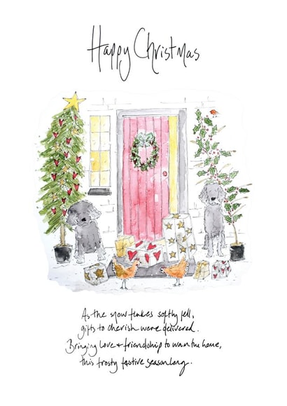 Home is Where The Love Is, A Countryside Christmas - Christmas Card created by Kate Bond