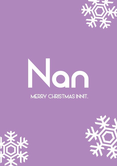 NAN MC CARD created by Streetgreets