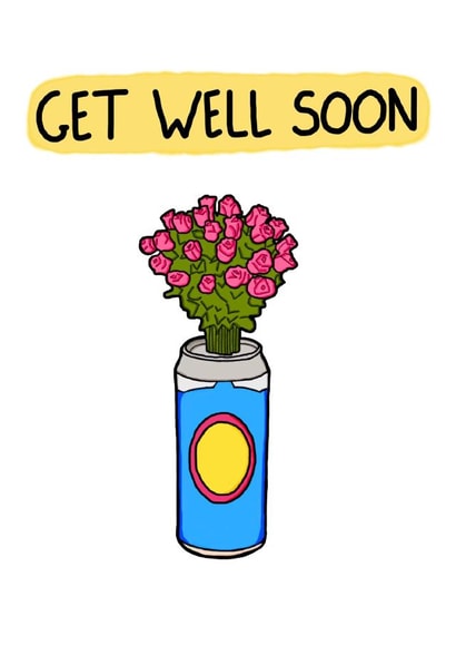 Get Well Soon created by I AM NOT AN ARTIST