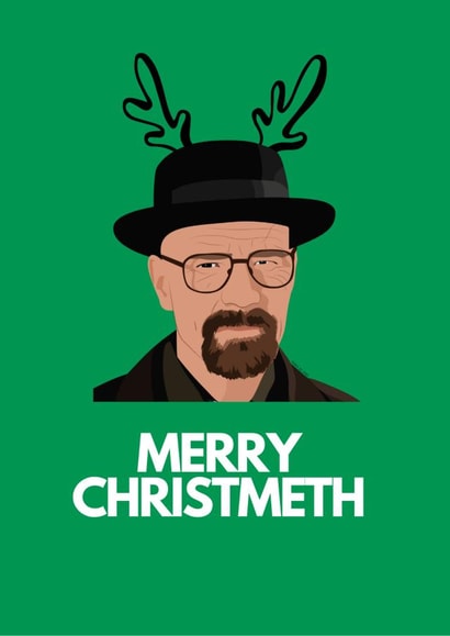 Breaking Bad Christmas Card created by Highgrove Cards