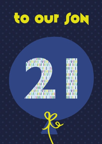 To our son 21st birthday created by Sazerelli Designs