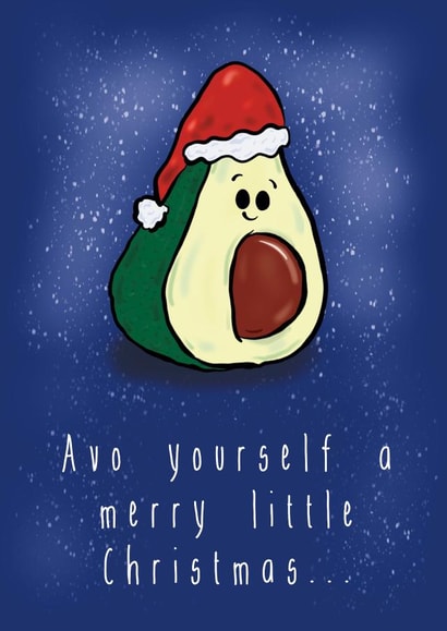 Avo Merry Christmas created by The Taste Buds