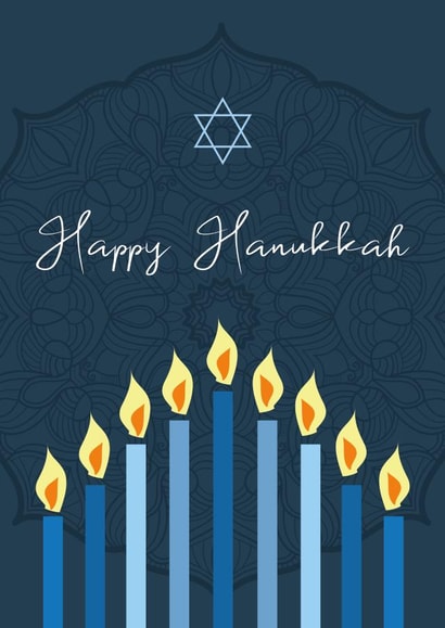 happy hanukkah 1001 created by ROSHAH DESIGNS