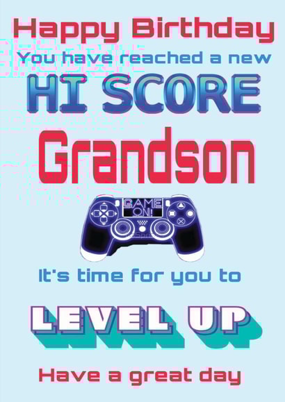 Grandson birthday gaming created by Yasmine Brickland