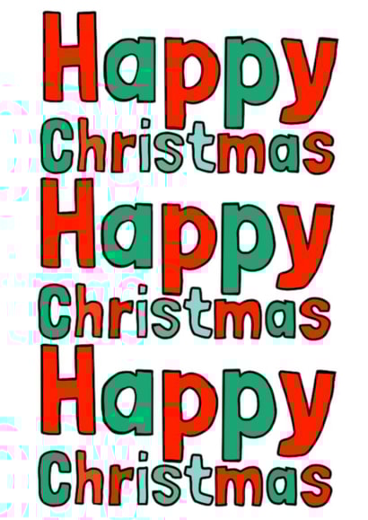 Happy Christmas Minimal  created by REFcreative 