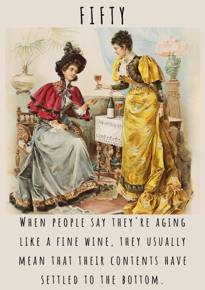 Funny 50th Birthday Card 1001 created by SIMO 08