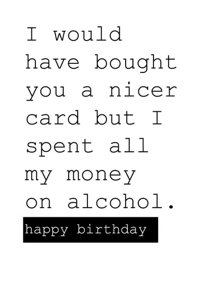 Rubbish birthday card created by neeneenoo