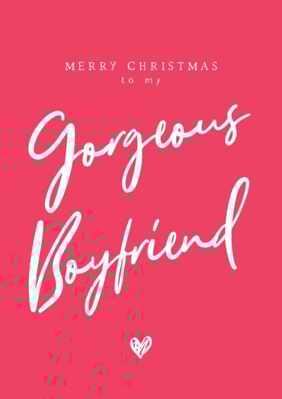 Merry Christmas to my Gorgeous Boyfriend created by Seabird Studio