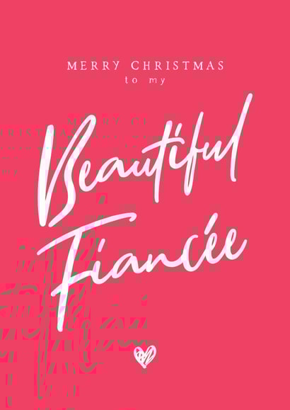 Merry Christmas to my Beautiful Fiancee created by Seabird Studio