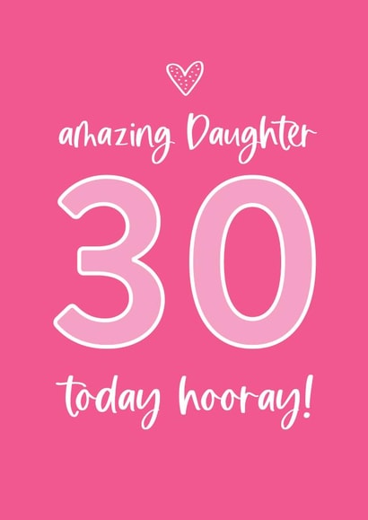 Happy 30th Birthday to an amazing daughter created by Always Sparkle