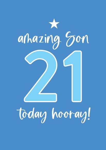 Happy 21st Birthday to an amazing Son created by Always Sparkle