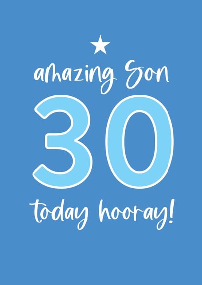 Happy 30th Birthday to an amazing Son created by Always Sparkle