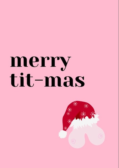 Merry Tit-mas created by Ellie Brown
