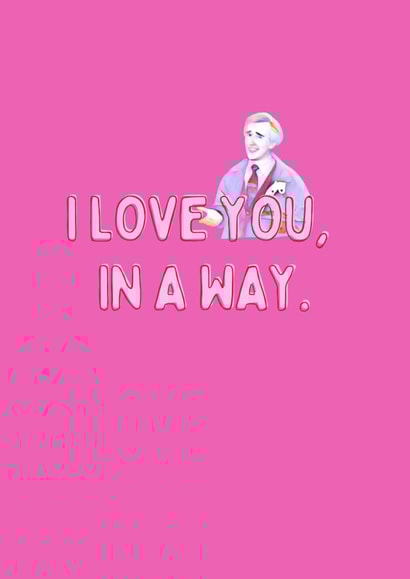 Alan Partridge - I Love You In A Way created by LUCY BARFOOT | SUPER TINY HANDS