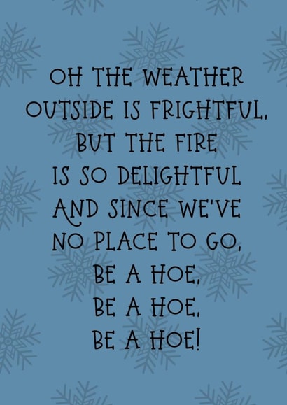 Be a Hoe! created by Lady Luck Draws