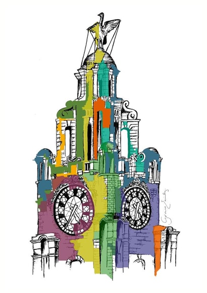 Liverbuilding Card created by Grace Emily