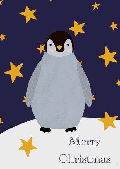 Cute and Sweet Penguin Christmas Card created by Beth Mason Design