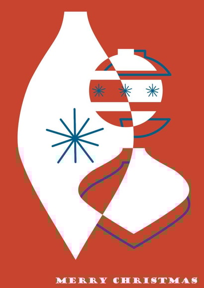 Retro Baubles created by Miss Brown Makes