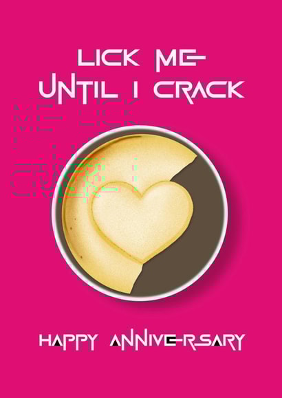 Squid Game Lick Me Anniversary Card created by Sassy Sarah