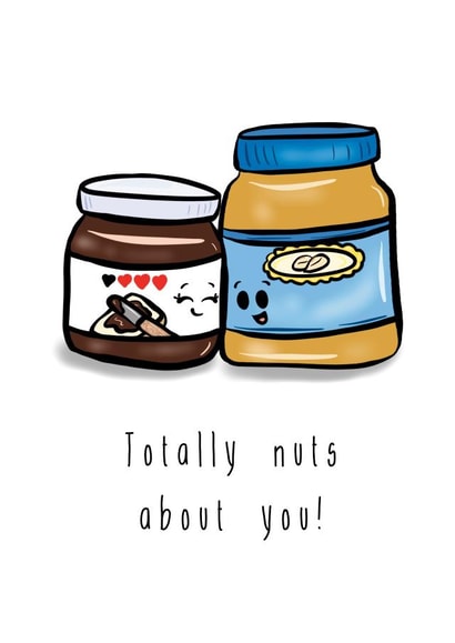 Totally nuts hazelnut spread and peanut butter created by The Taste Buds
