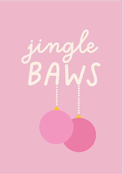 Jingle Baws Bauble - Scottish Christmas Card created by Melissa Gray