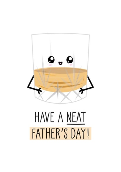 Funny Father's Day Card, Neat Dad created by Just Joy Designs