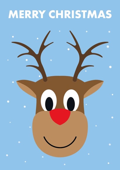 Cute Rudolph Card created by davewdesign