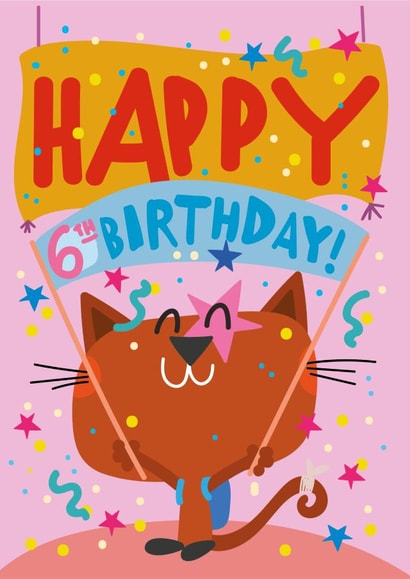 Happy 6th Birthday created by Banjo Robinson