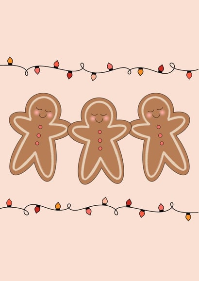 Gingerbread Christmas Card created by Designs By Ry