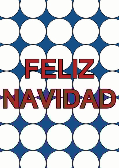 Merry Christmas-Feliz Navidad created by Laura MOLO