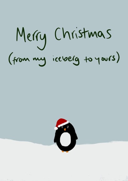 Merry Christmas Penguin created by indecisiveartistry