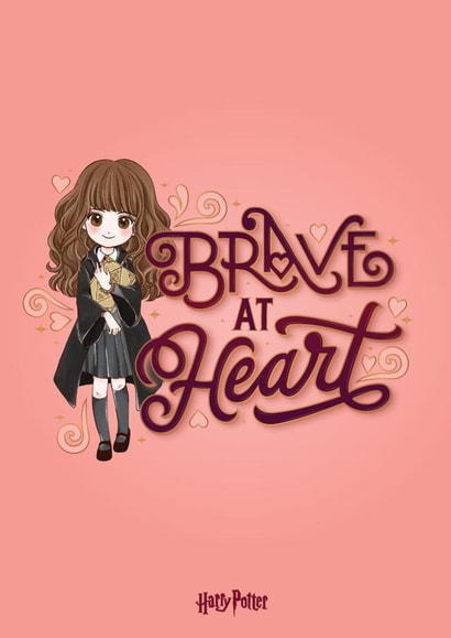 Harry Potter Hermione Birthday Card Girl created by Cardology