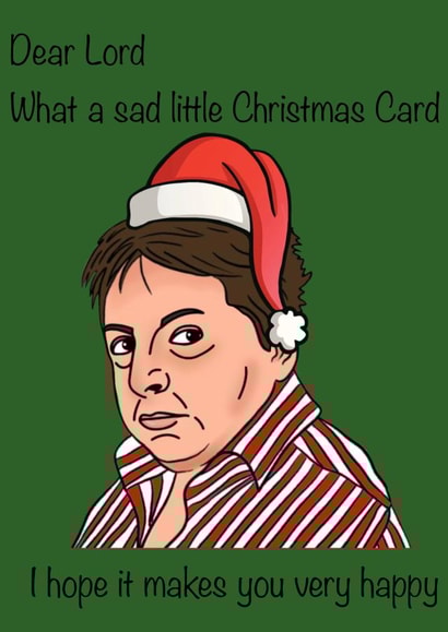 What a Sad Little Christmas Card created by Rachel Evans