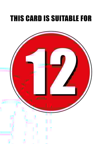 This card is suitable for 12 created by Quinton cards