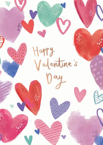 Happy Valentines Day created by Laura Pantony