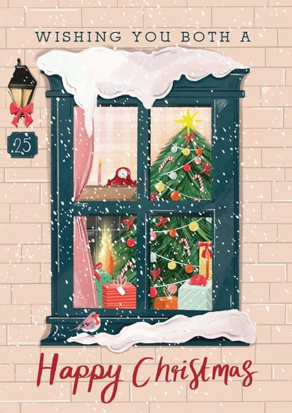 Wishing you both a Happy Christmas  created by Simply Katy