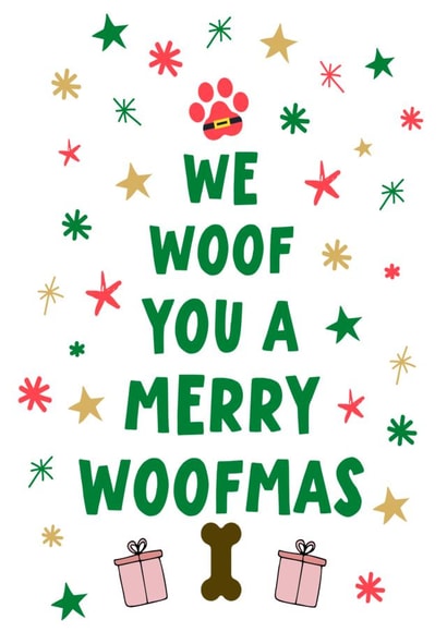 We Woof You A Merry Woofmas created by Rambos Packed