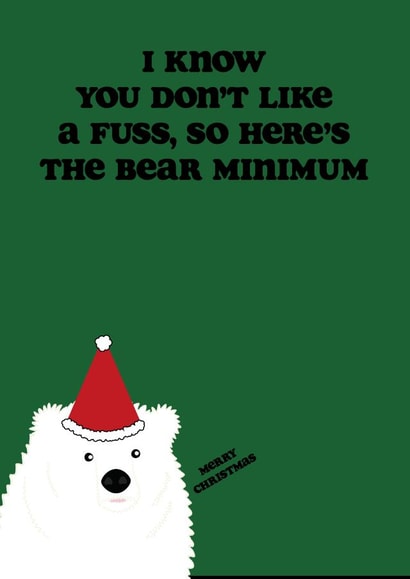 Polar Bear Minimum created by Adam Frost