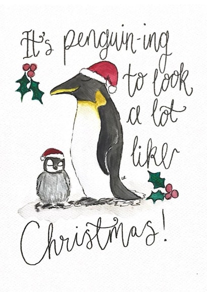 It's Penguin-ing to look a lot like Christmas created by UrHavingAGiraffe