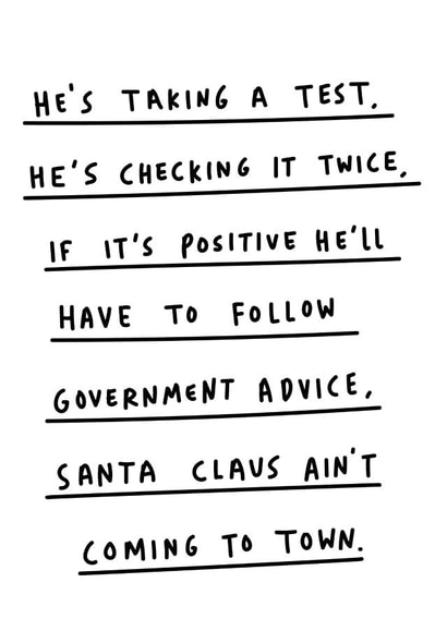 Santa Claus ain't coming to town created by George The Cardmaker