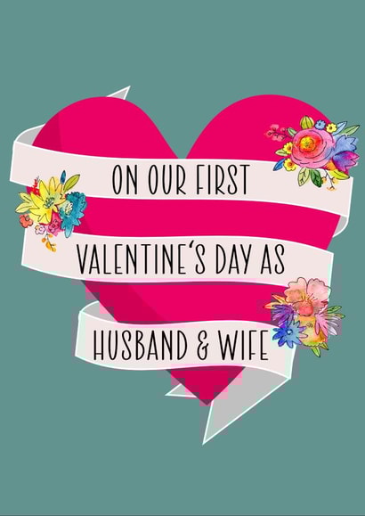 1st Valentine's as husband and wife created by PMPrinted