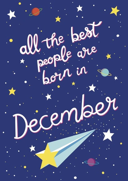 December Birthday created by Emma Blue